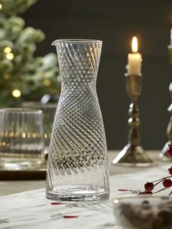 Spiral Fluted Carafe