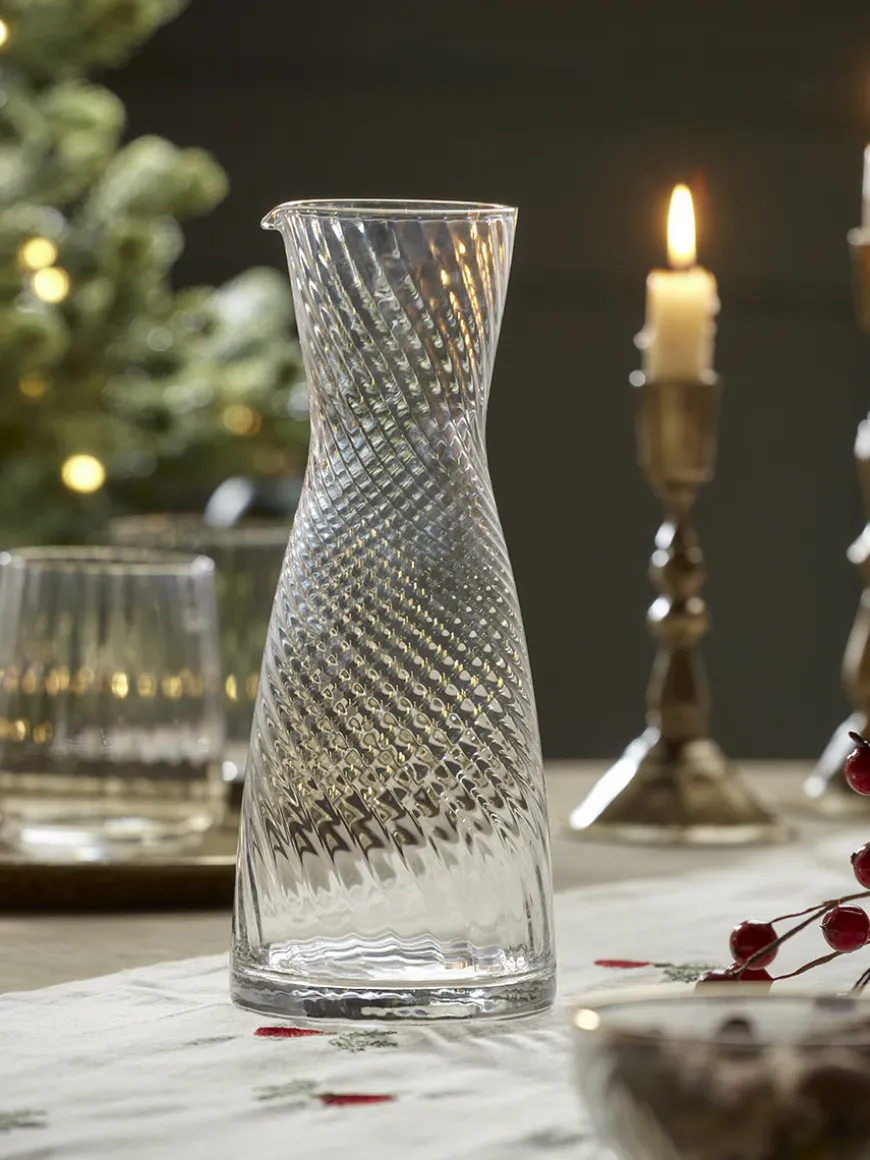Spiral Fluted Carafe