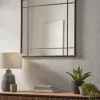 Square Panelled Mirror