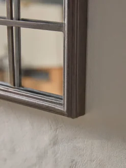 Square Panelled Mirror