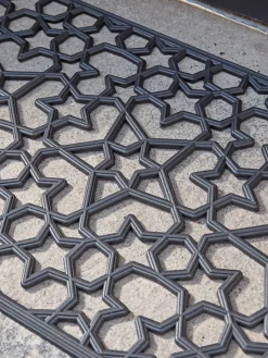 Star Rubber Doormat