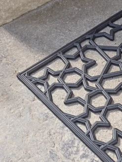 Star Rubber Doormat