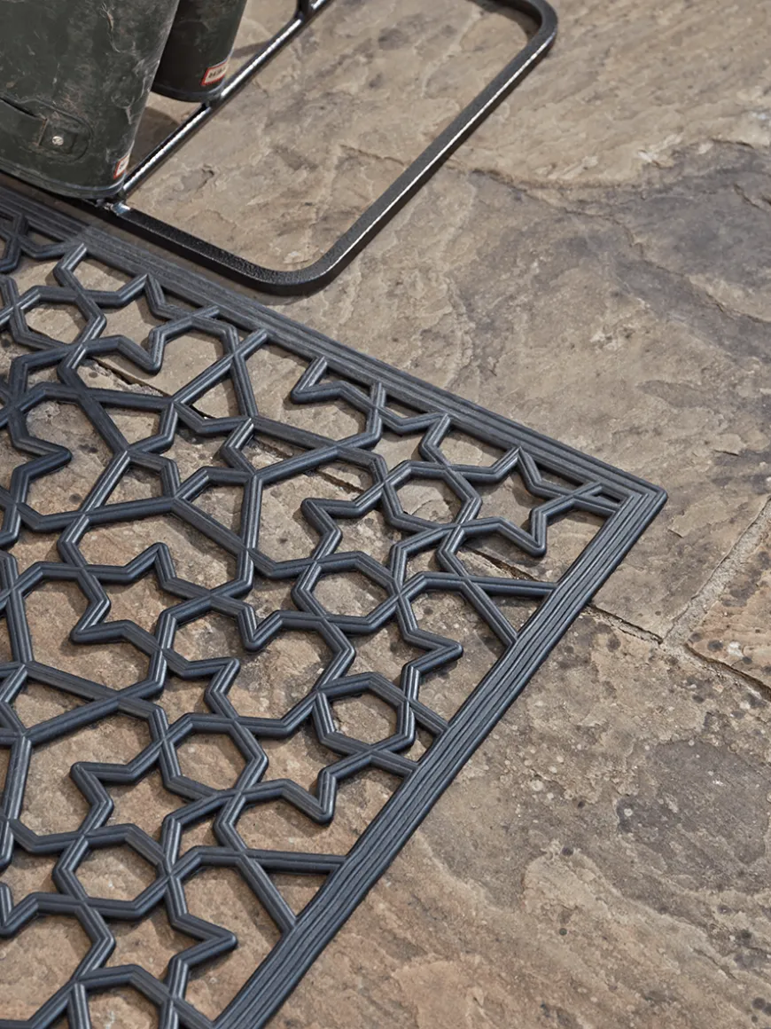 Star Rubber Doormat - Double