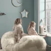 Sumptuous Sheepskin Double Beanbag - Ivory