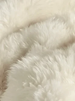 Sumptuous Sheepskin Double Beanbag - Ivory