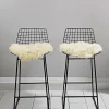 Sumptuous Sheepskin Seat Pad - Ivory