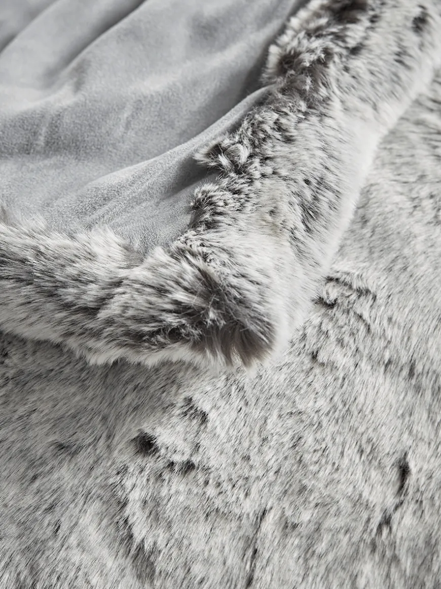 Supersoft Faux Fur Throw - Husky