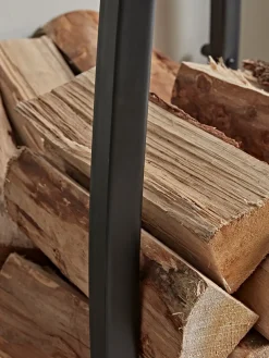 Tall Industrial Log Holder
