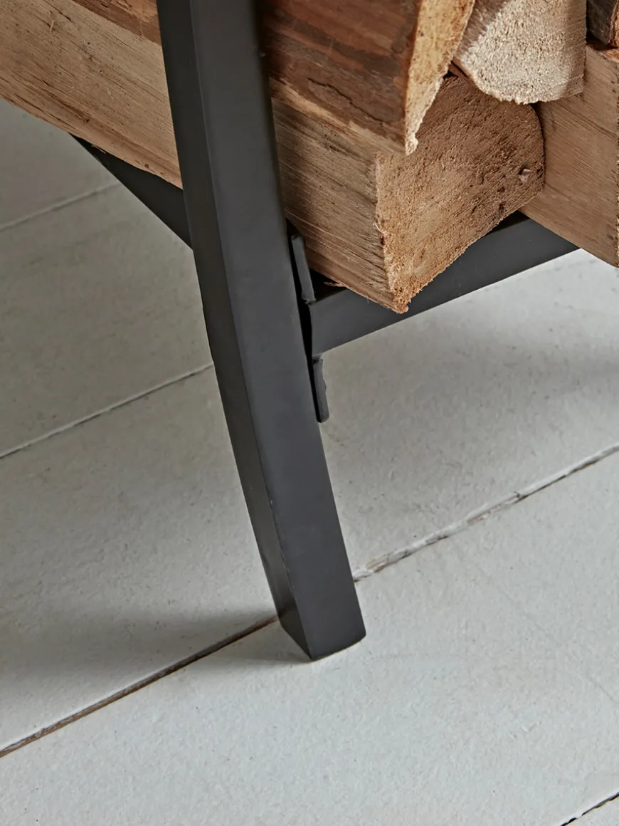 Tall Industrial Log Holder