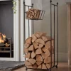 Tall Log and Kindling Holder