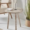 Taman Wooden Side Table