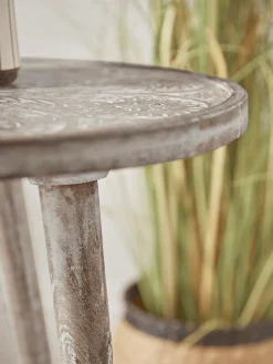 Taman Wooden Side Table