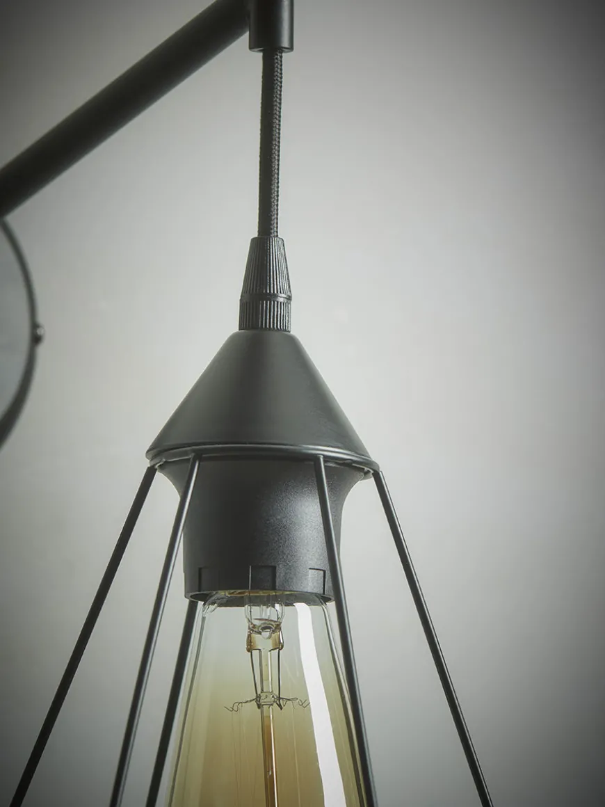 Tapered Cage Wall Light