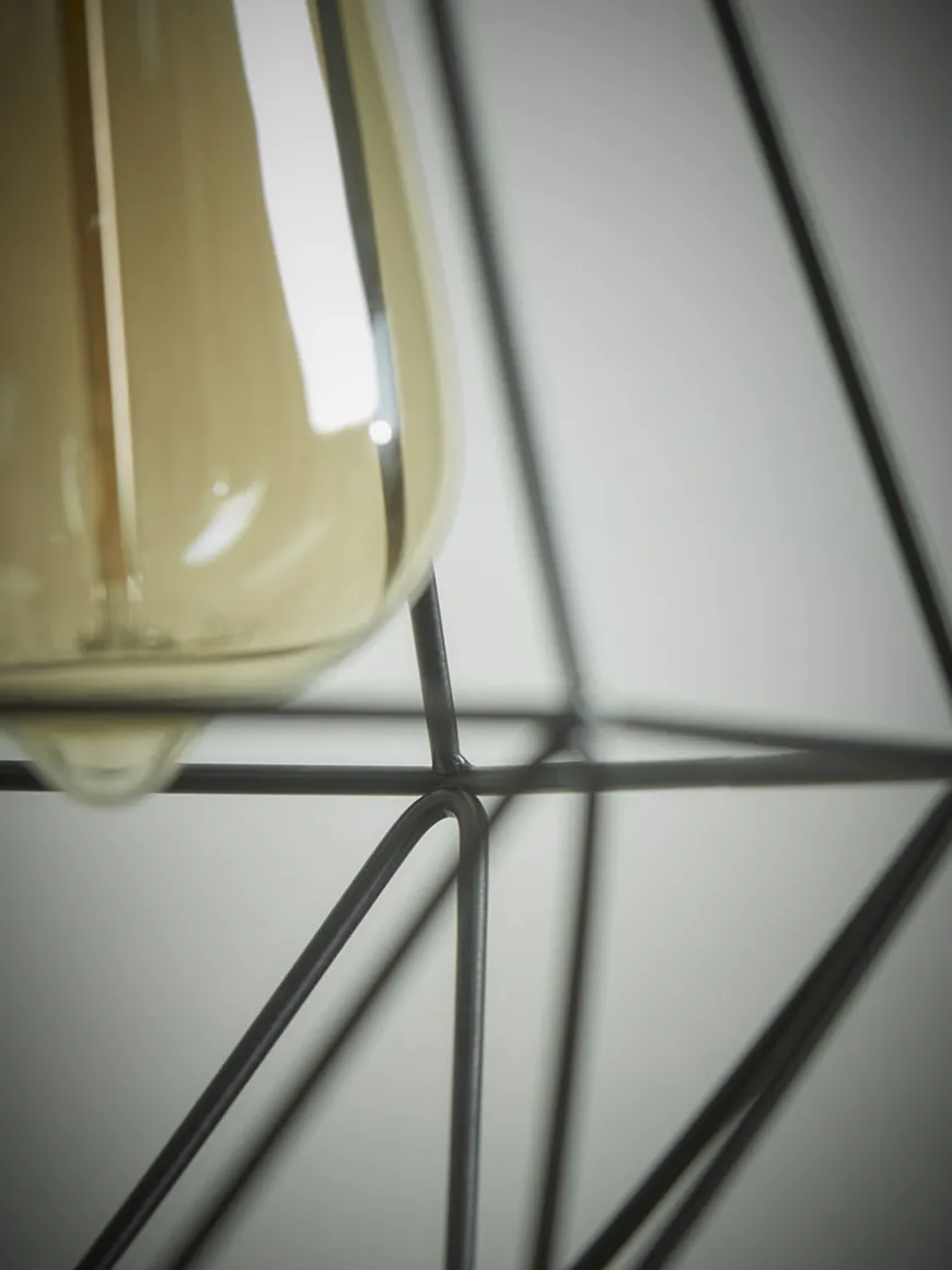 Tapered Cage Wall Light