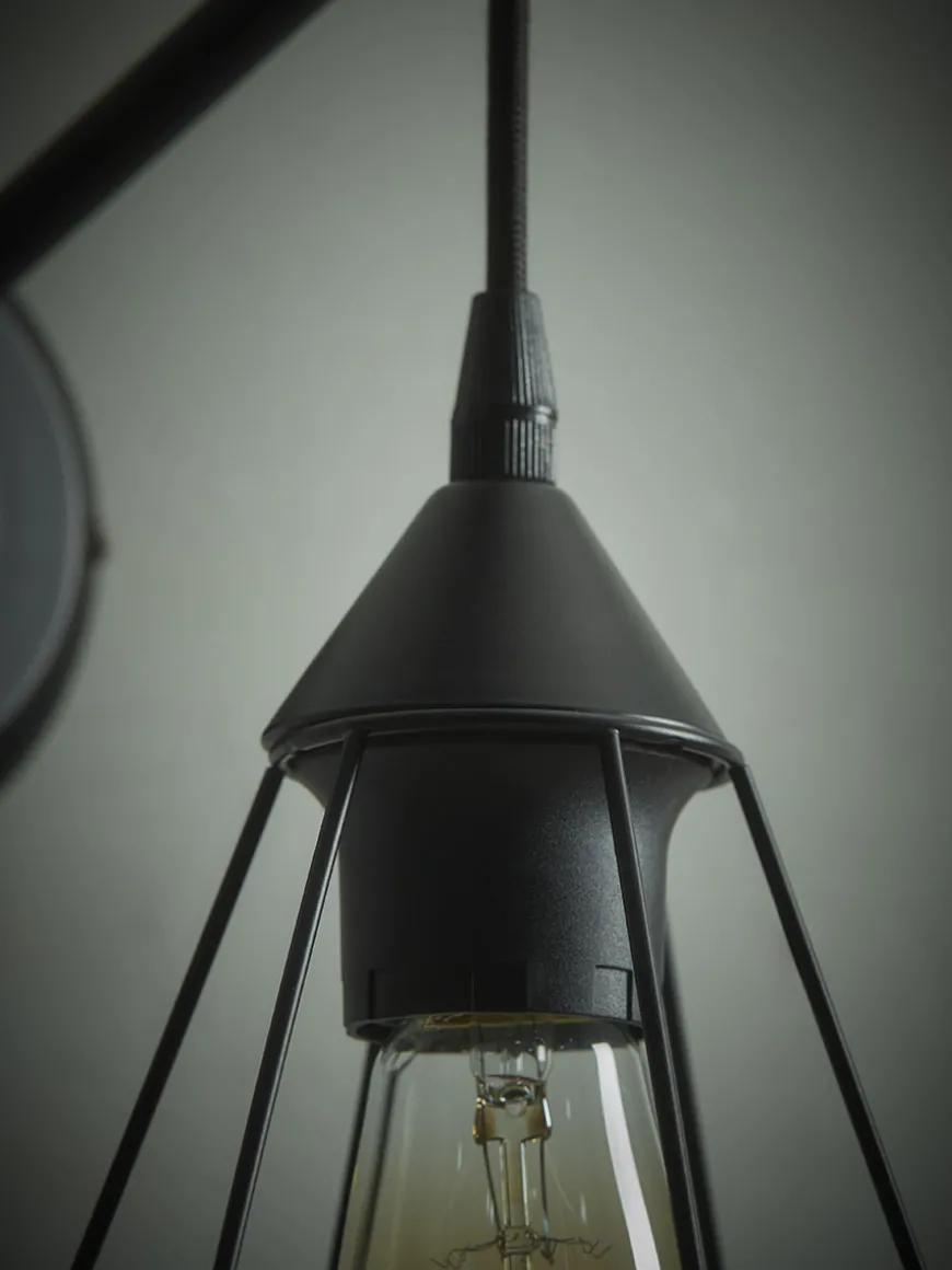 Tapered Cage Wall Light