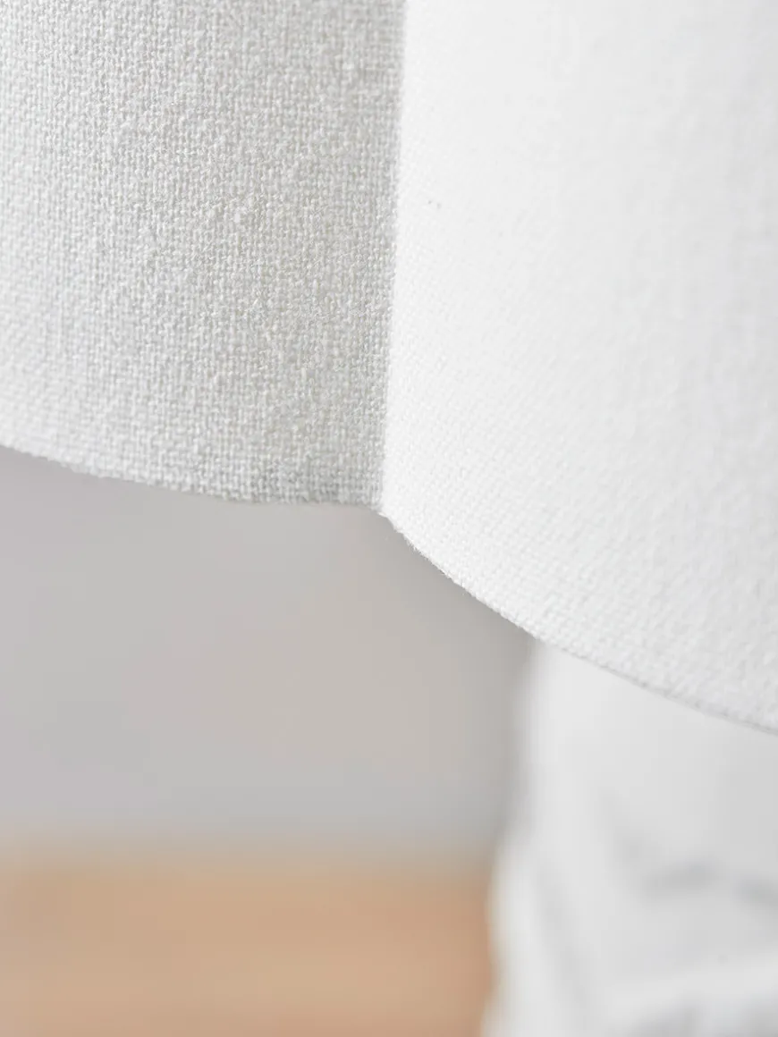 Tapered Scalloped Edge Shade