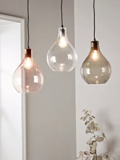 Teardrop Pendant - Clear