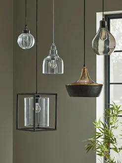 Teardrop Pendant - Grey