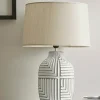 Textured Abstract Table Lamp