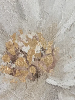 Textured Floral Canvas