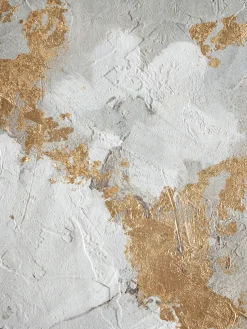 Textured Floral Canvas