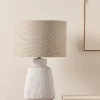 Textured Fluted Table Lamp
