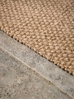 Textured Jute Doormat - Double