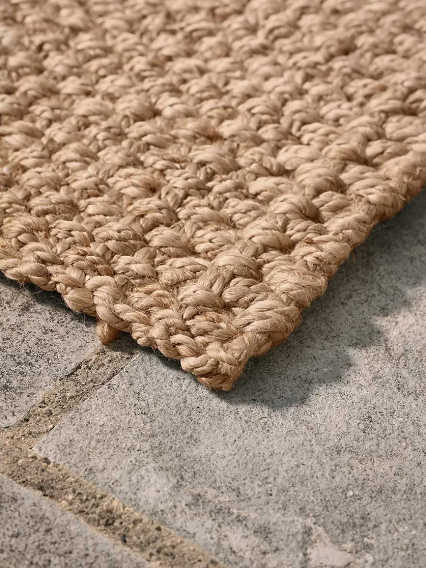 Textured Jute Doormat - Double