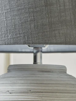Textured Stone Effect Table Lamp