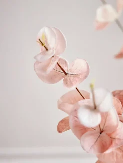 Three Faux Eucalyptus Sprays - Blush