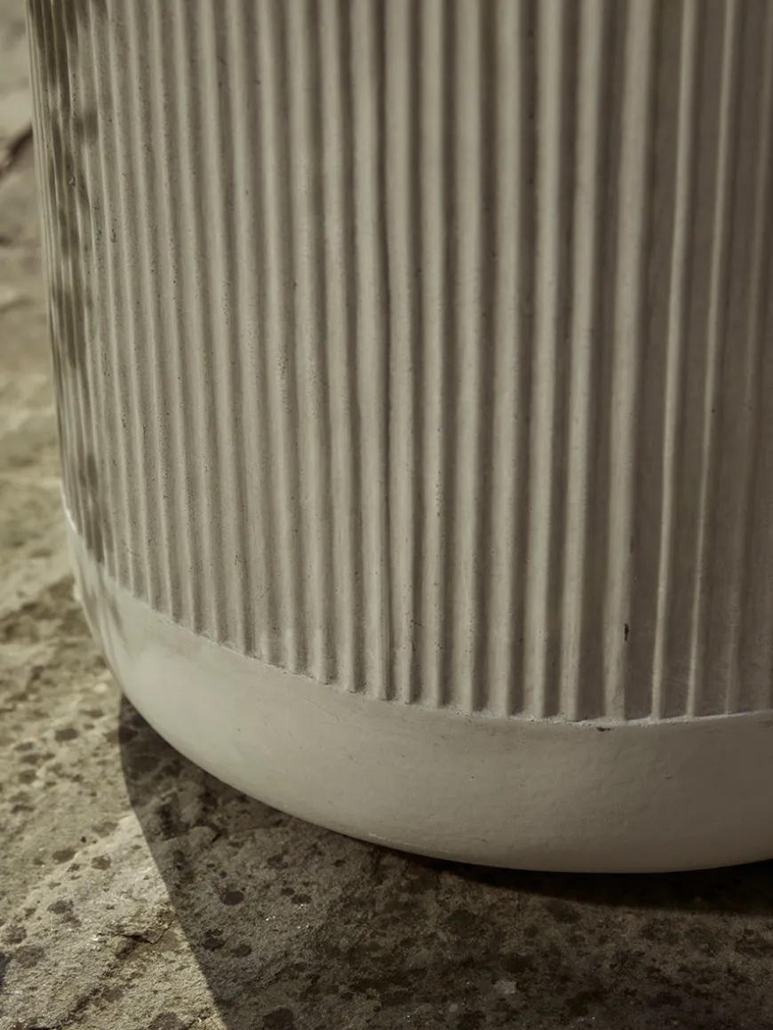 Three Ribbed Planters