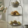 Three Tiered Cake Stand - Nickel