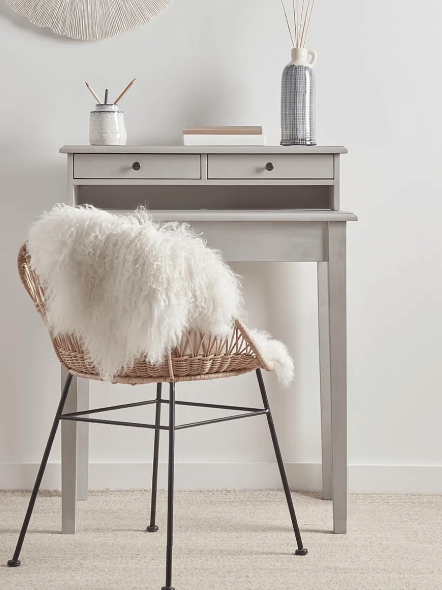 Tibetan Curly Sheepskin - Ivory