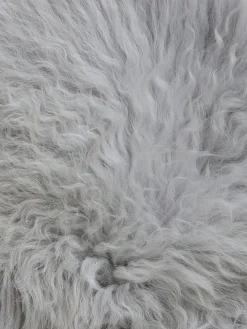 Tibetan Sheepskin Seat Pad - Soft Grey
