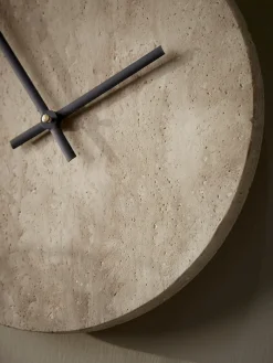 Travertine Clock