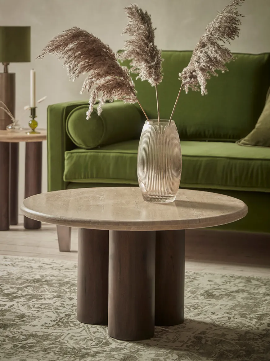 Travertine Coffee Table