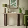 Travertine Console
