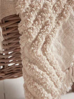 Tufted Cotton Throw