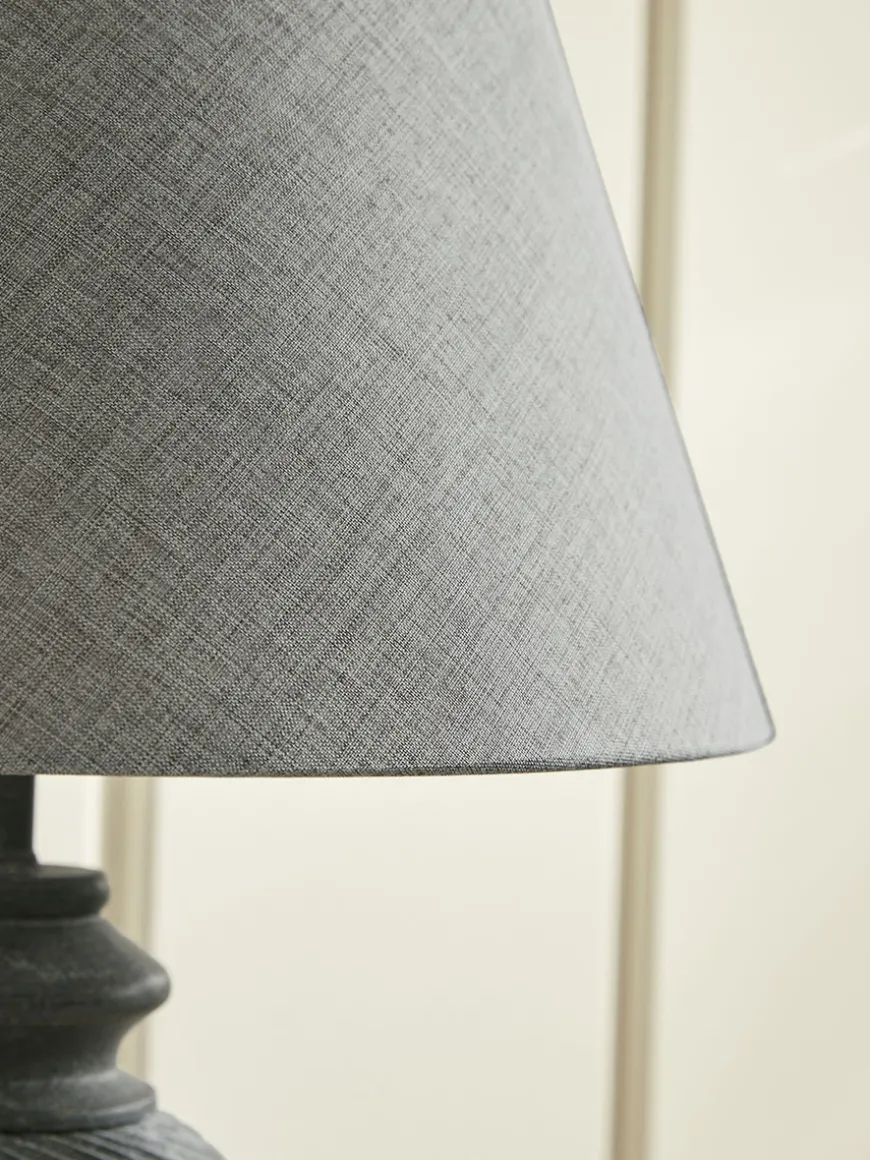 Twisted Carved Table lamp