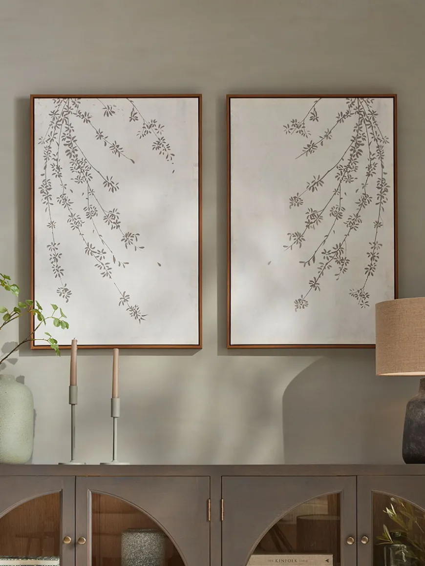 Two Blossom Canvases