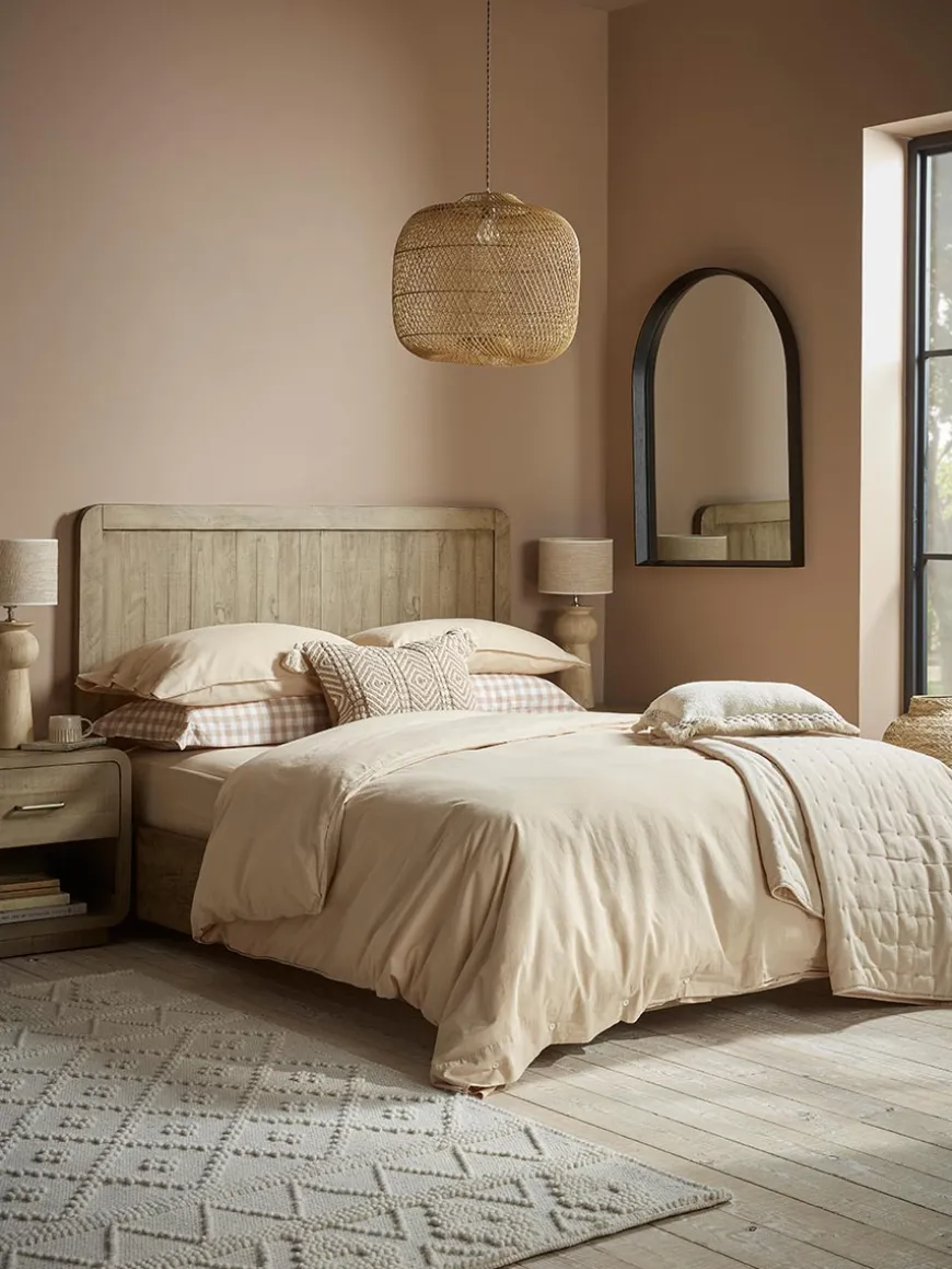 Two Cotton Pillowcases - Flax