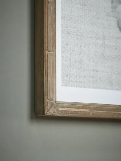 Two Floral Framed Prints