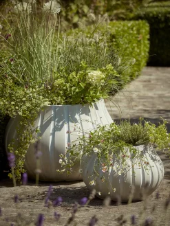 Two Flourette Planters