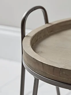 Two Hairpin Nesting Side Tables