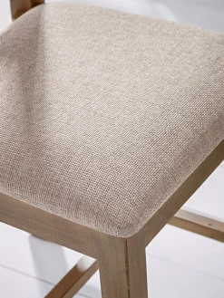 Two Loft Cross Back Dining Chairs