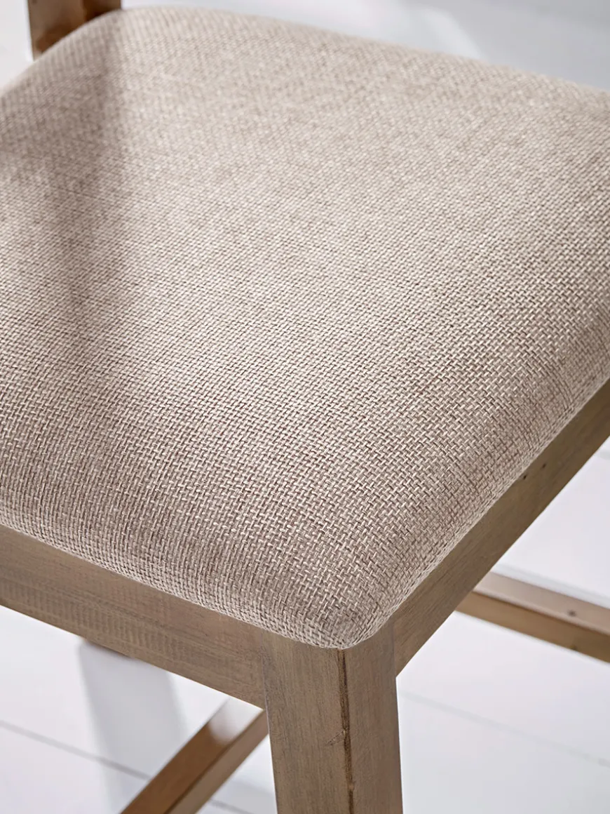 Two Loft Cross Back Dining Chairs