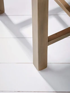 Two Loft Cross Back Dining Chairs
