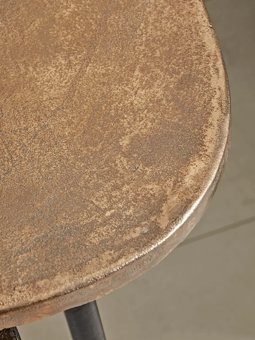 Two Textured Nesting Tables