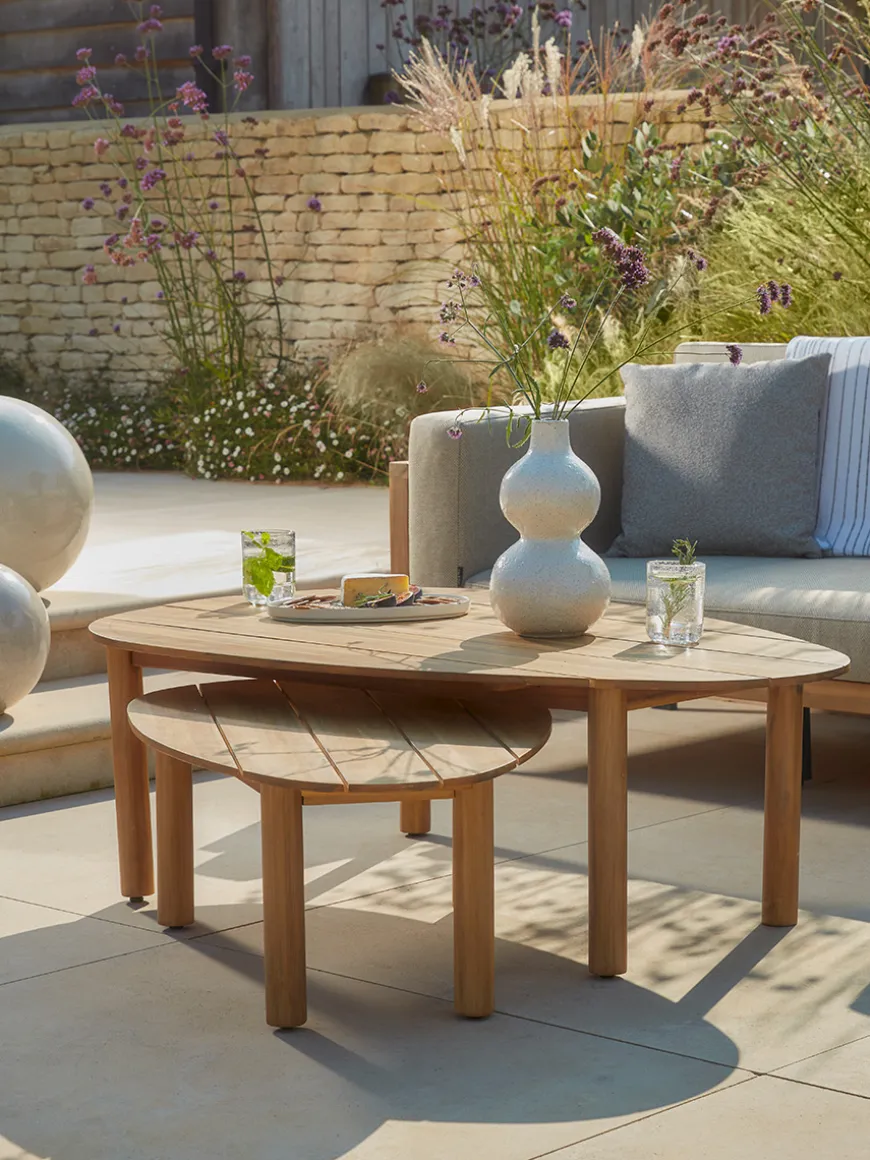 Two Vita Nestable Coffee Tables