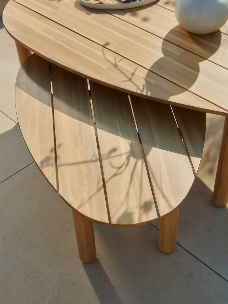 Two Vita Nestable Coffee Tables